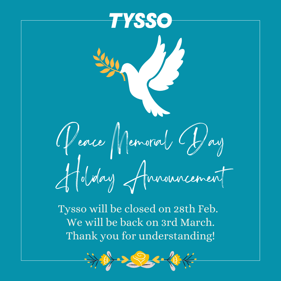 Peace Memorial Day Closing Notice